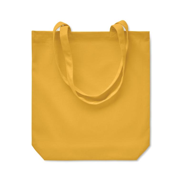 Sacoșă din pânză 270 gr/m² RASSA COLOURED ocru