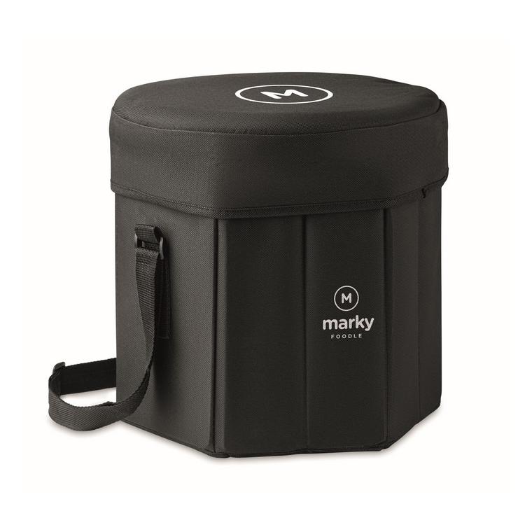Scaun/masă/ geantă frigorifică SEAT & DRINK Negru