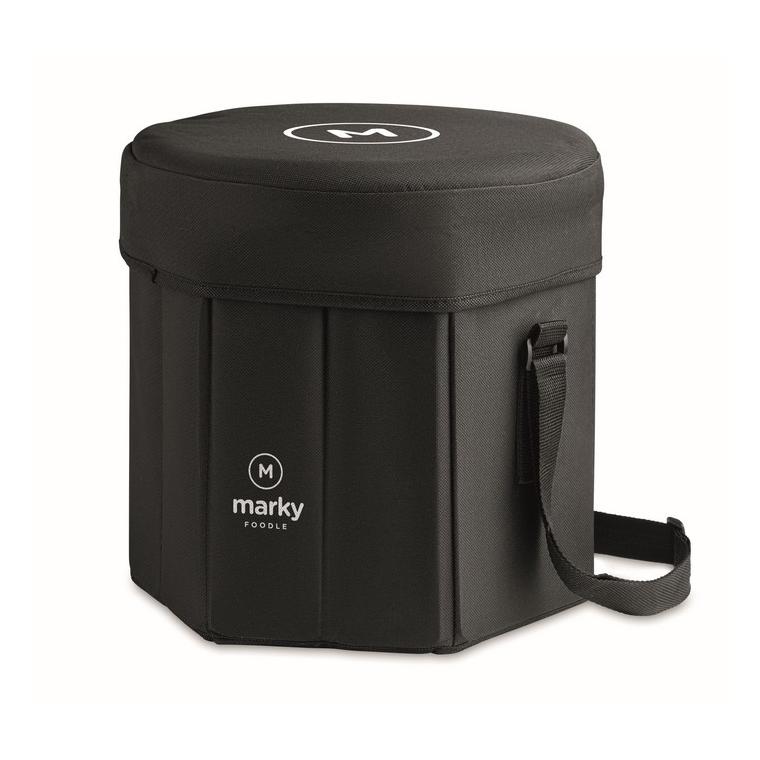Scaun/masă/ geantă frigorifică SEAT & DRINK Negru