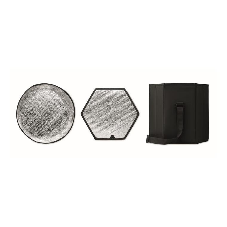 Scaun/masă/ geantă frigorifică SEAT & DRINK Negru