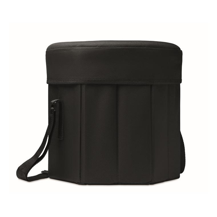 Scaun/masă/ geantă frigorifică SEAT & DRINK Negru