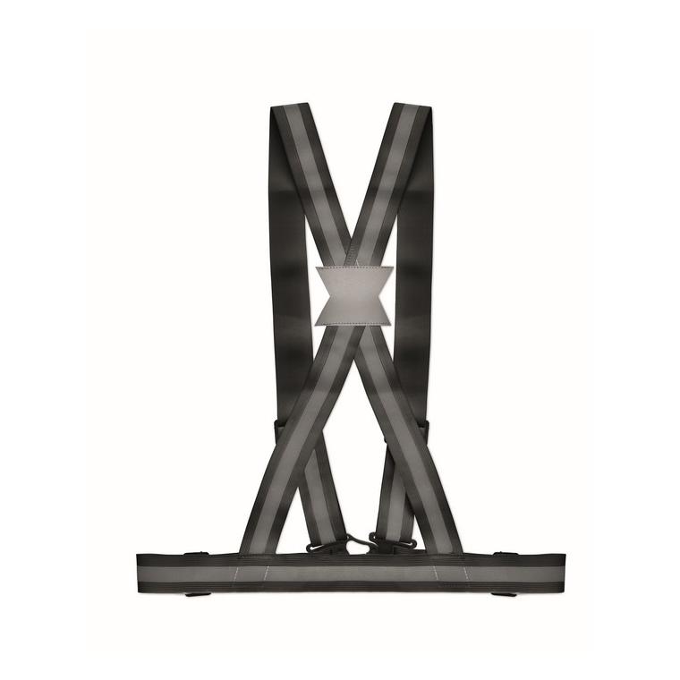Bretele  reflectorizante ALLVISIBLE Negru