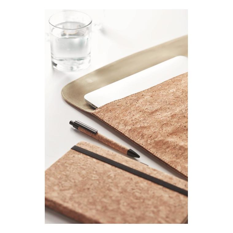 Geantă pentru laptop din plută GRACE Bej