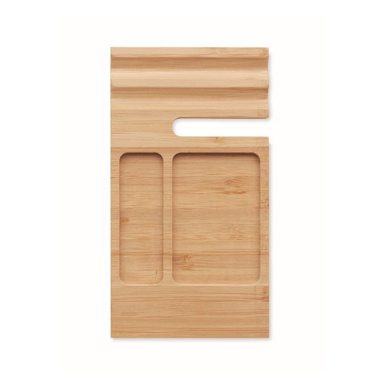 Suport telefon din bambus TREVIS Natur