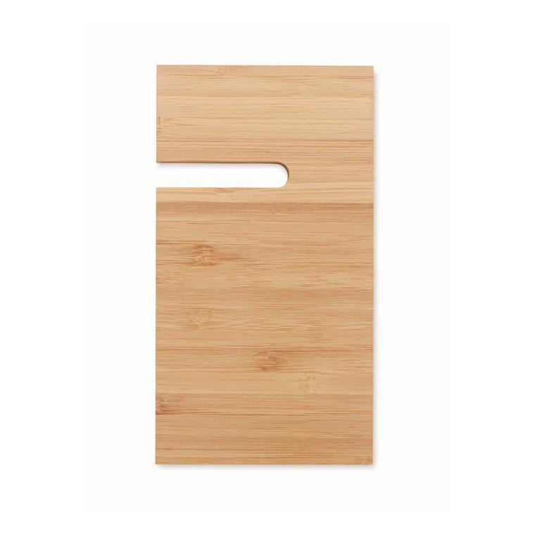 Suport telefon din bambus TREVIS Natur