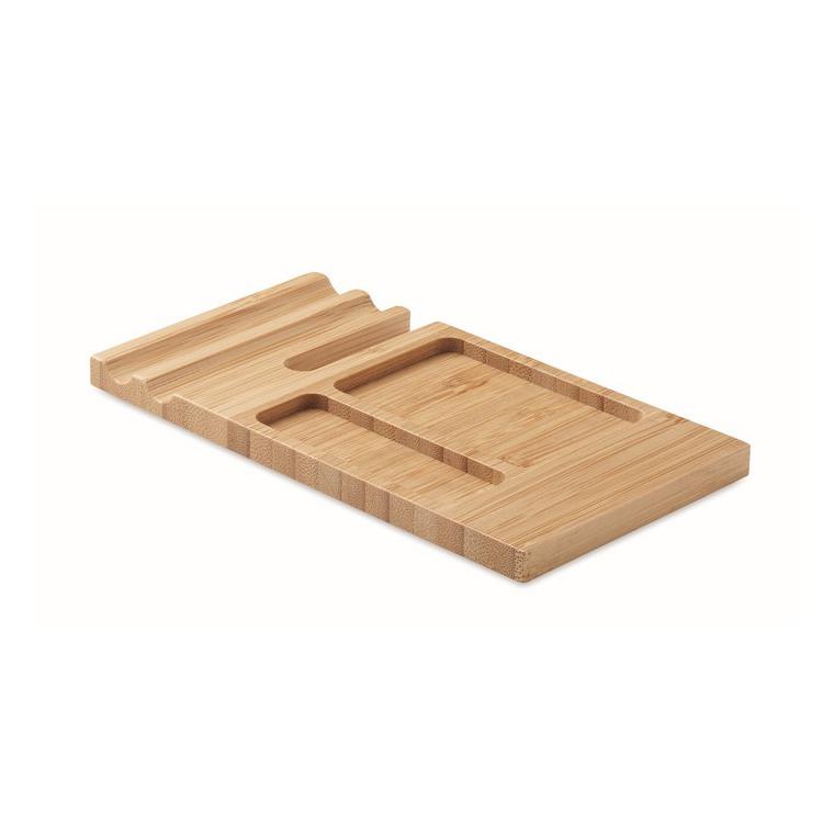 Suport telefon din bambus TREVIS Natur