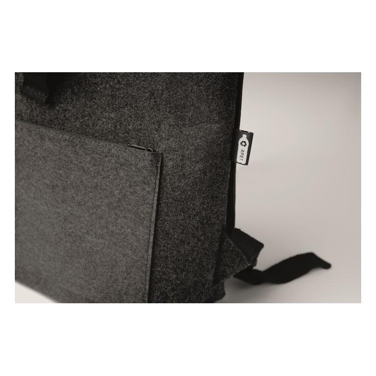 Rucsac din pâslă RPET INDICO PACK Gri închis