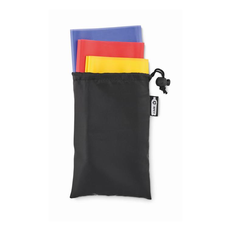 Set de 3 benzi de fitness TPE TOP FIT Negru