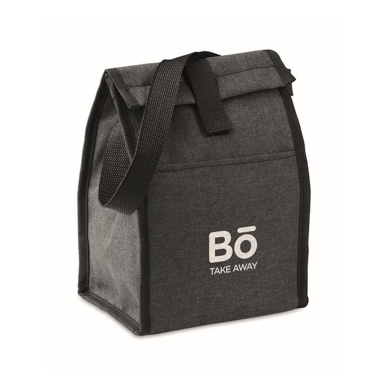 Geantă de prânz 600D RPET BOBE Negru
