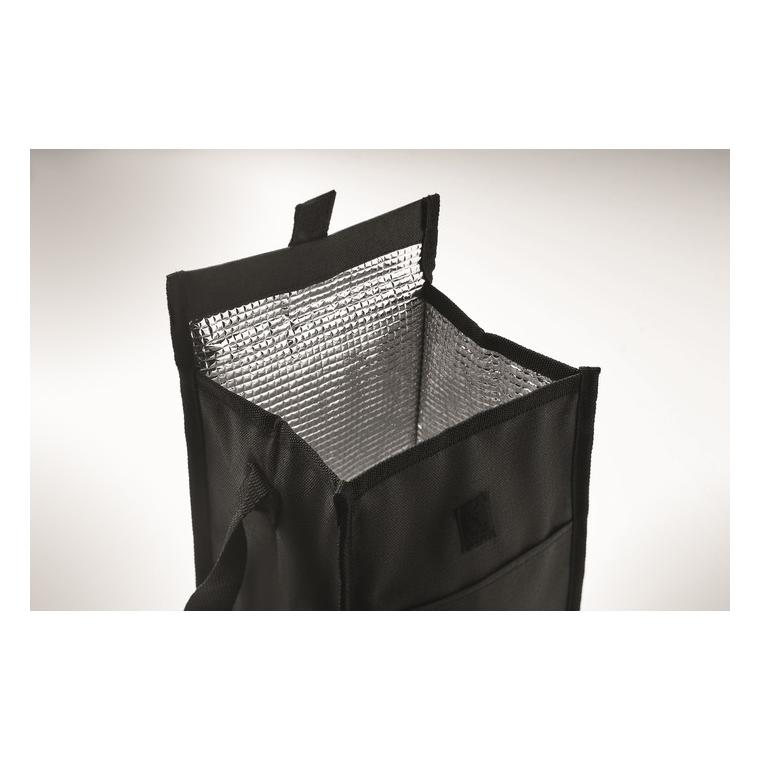 Geantă de prânz 600D RPET BOBE Negru