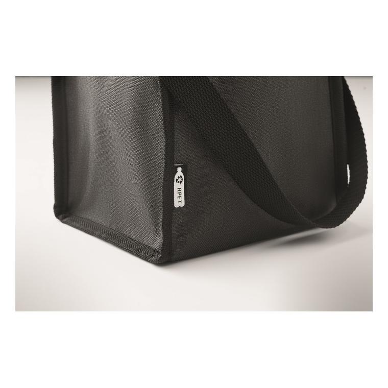 Geantă de prânz 600D RPET BOBE Negru