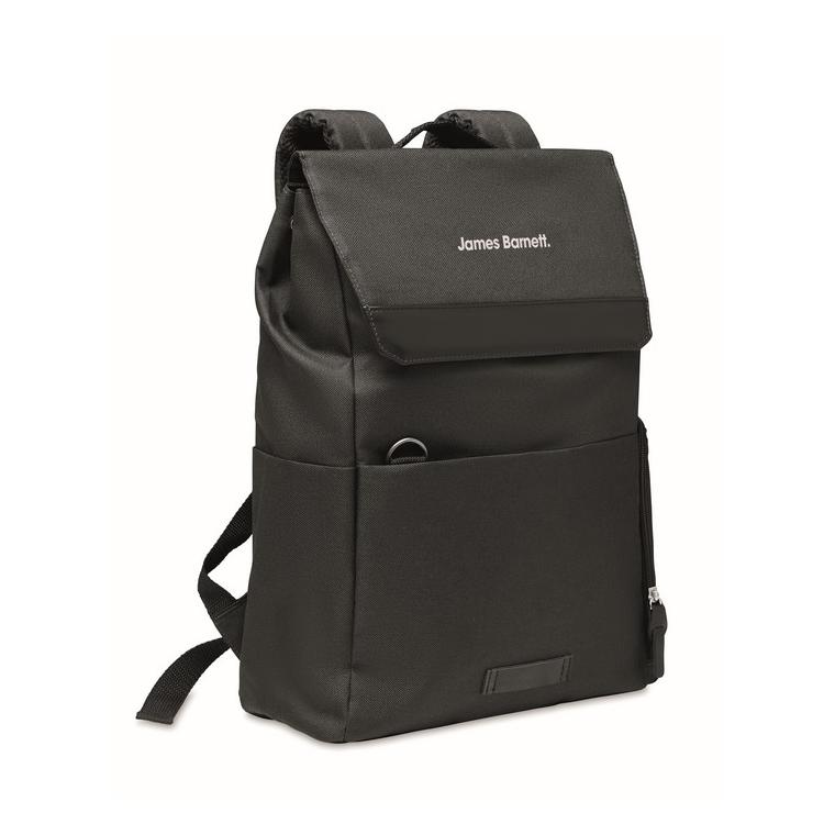 Rucsac pentru laptop 600D RPET DAEGU LAP Negru