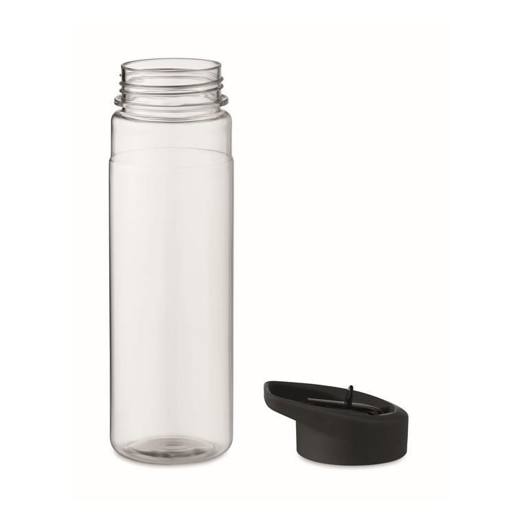 Sticla 650ml RPET cu capac PP ALABAMA Negru