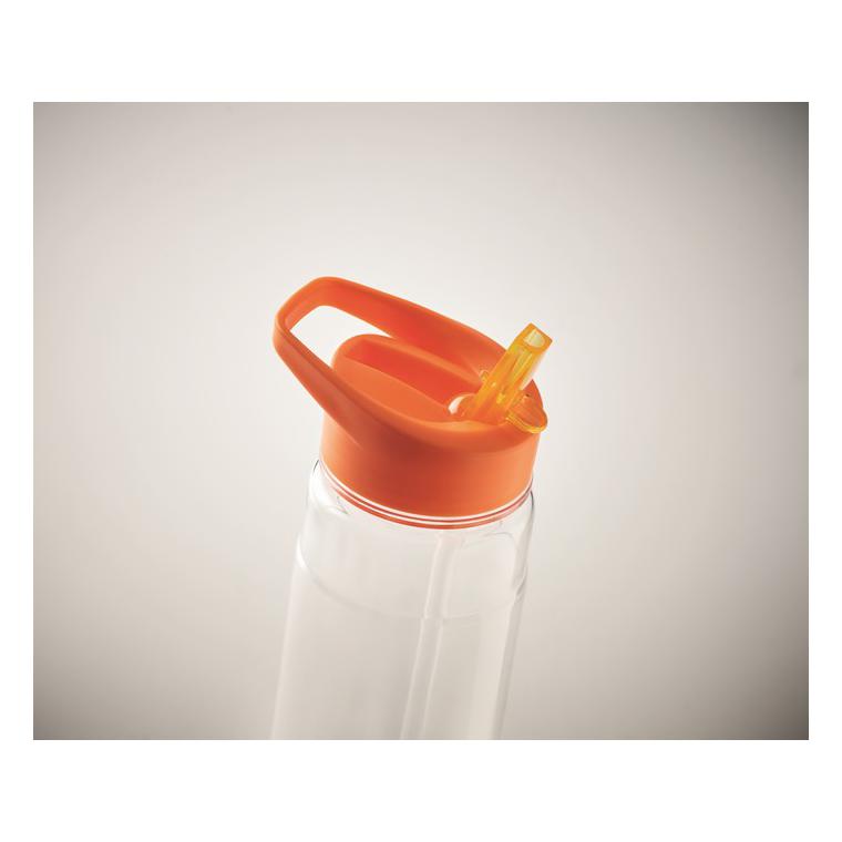 Sticla 650ml RPET cu capac PP ALABAMA Portocaliu