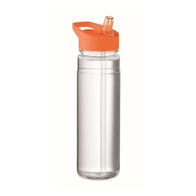 Sticla 650ml RPET cu capac PP ALABAMA Portocaliu