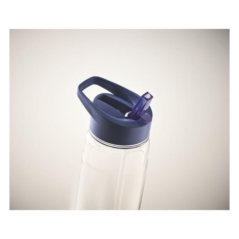 Sticla 650ml RPET cu capac PP ALABAMA Albastru regal