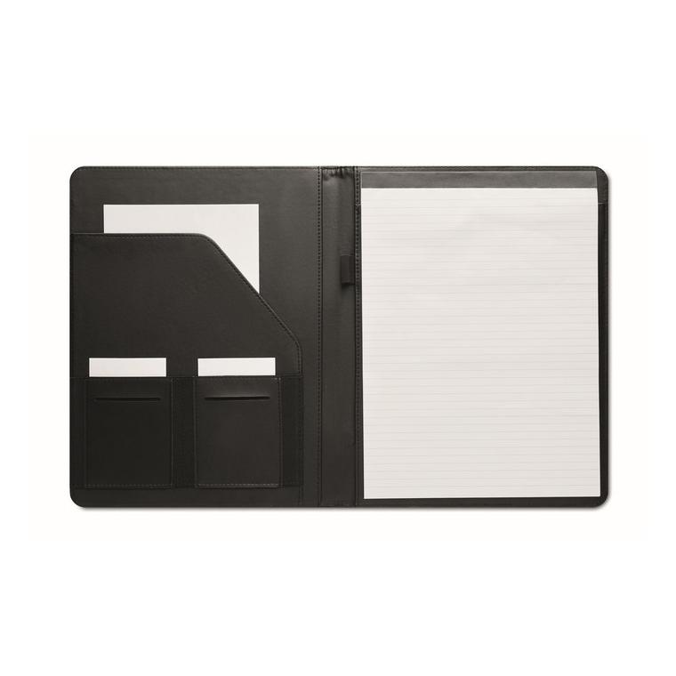 Mapă A4 în RPET 300D CASOVE Negru