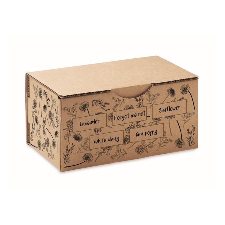 Kit de creștere a florilor FLOWERS Bej