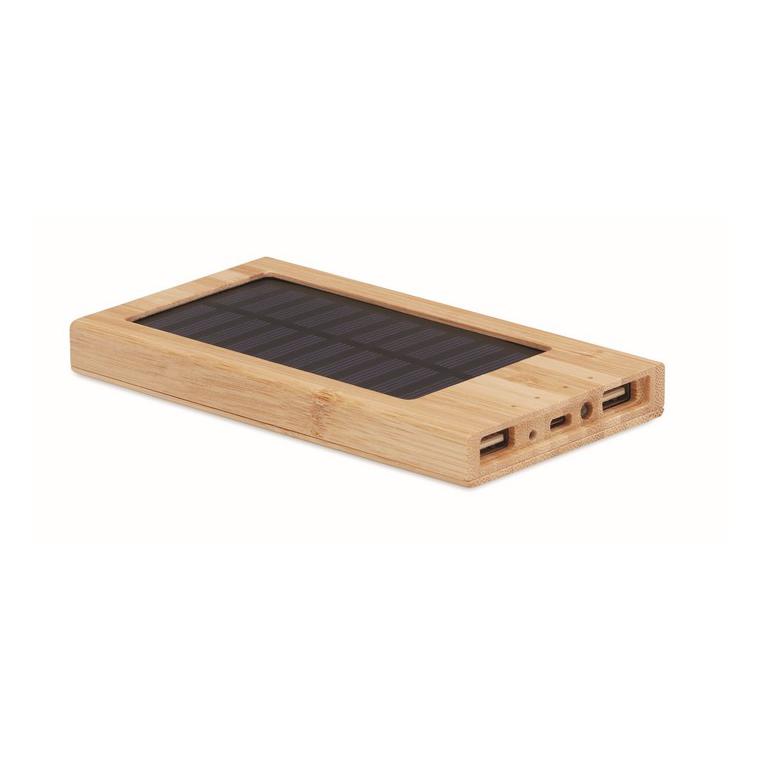 Power bank solar 4000 mAh ARENA SOLAR Natur