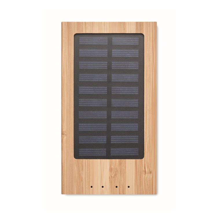 Power bank solar 4000 mAh ARENA SOLAR Natur
