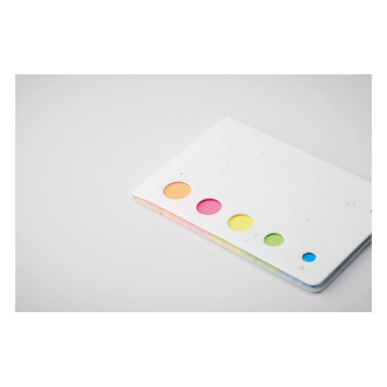 Note autocolante din hârtie MEMO SEED Alb