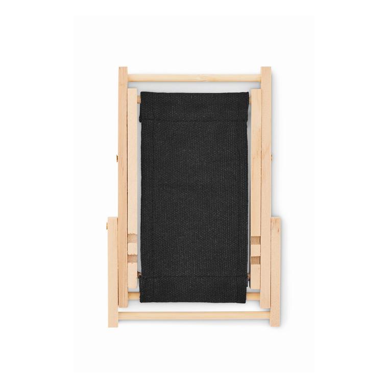 Suport de telefon tip șezlong SILLITA Negru