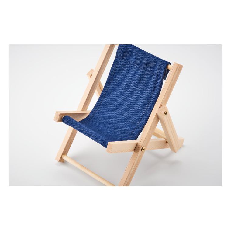 Suport de telefon tip șezlong SILLITA Albastru