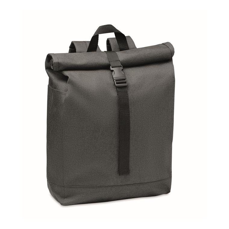 Rucsac 600D RPET 2 tonuri UDINE Negru