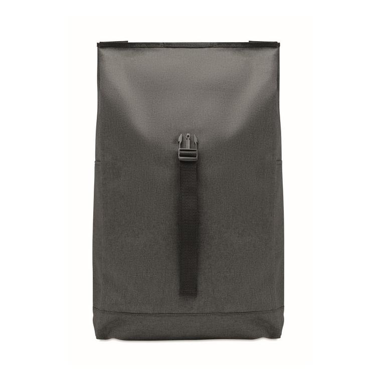 Rucsac 600D RPET 2 tonuri UDINE Negru