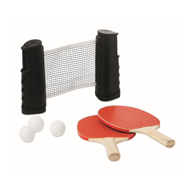 Set de tenis de masă PING PONG Negru