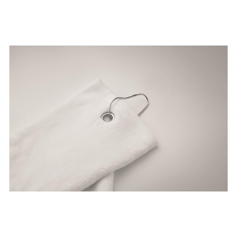 Prosop de golf din bumbac HITOWGO Alb