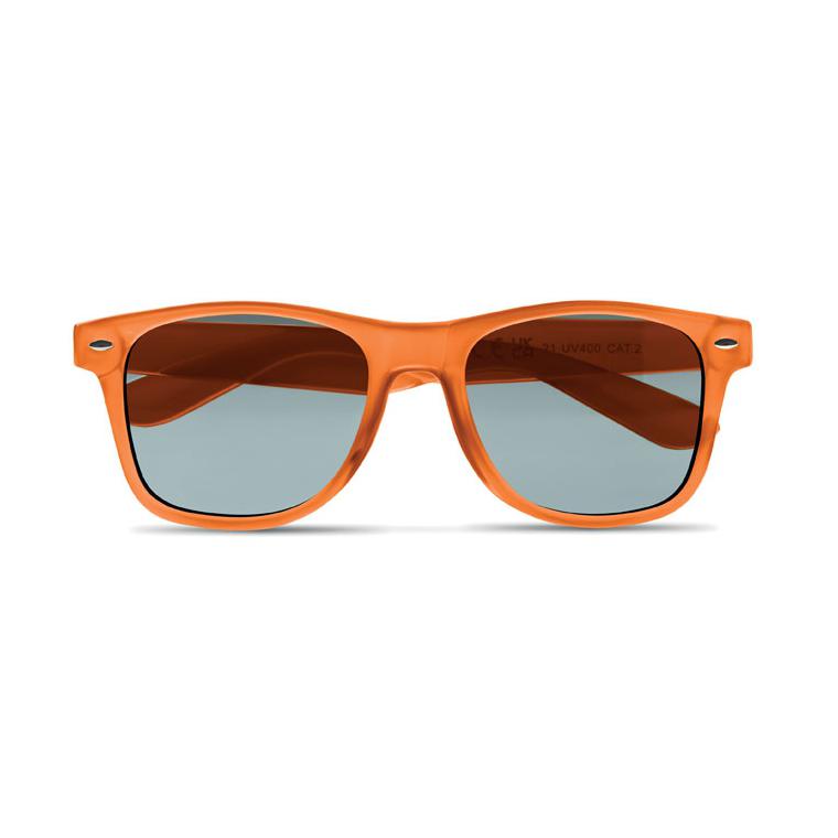 Ochelari de soare din RPET MACUSA Portocaliu transparent