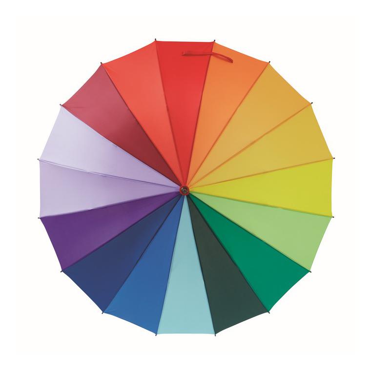 Umbrelă curcubeu de 27 inch BOWBRELLA Multicolor