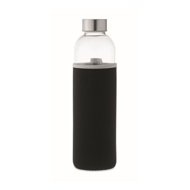 Sticlă de sticlă în husă 750ml UTAH LARGE Negru