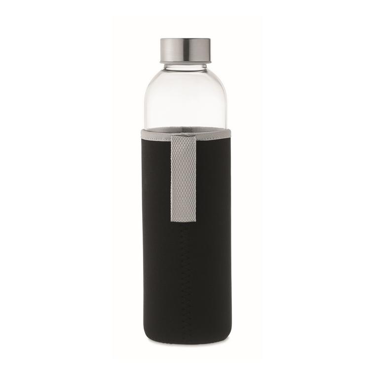 Sticlă de sticlă în husă 750ml UTAH LARGE Negru