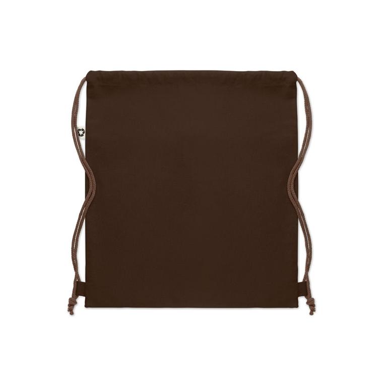 Rucsac cu cordon din bumbac PANDA BAG Ciocolată