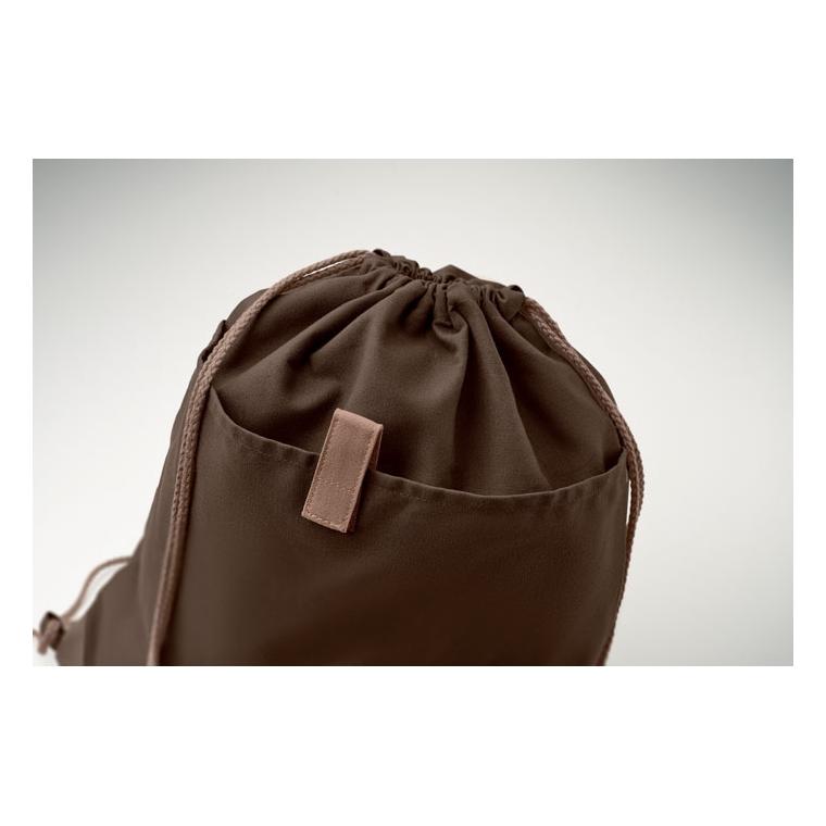 Rucsac cu cordon din bumbac PANDA BAG Pământ