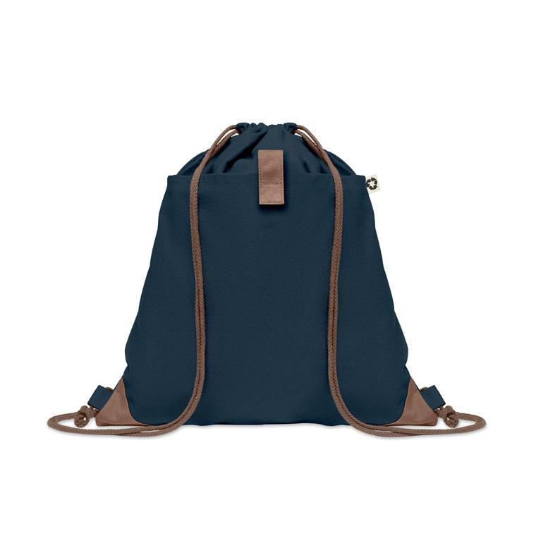 Rucsac cu cordon din bumbac PANDA BAG Navy