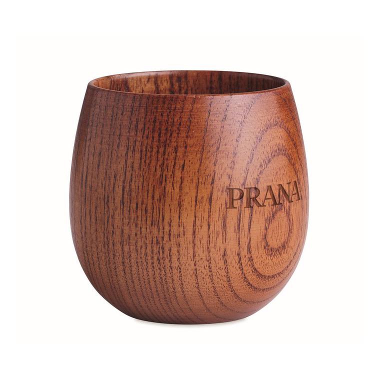 Cană din lemn de stejar 250 ml OVALIS Natur