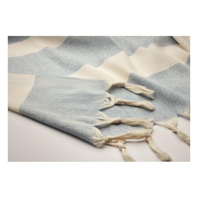 Prosop Hamman 140 gr/m² AGOURA Albastru