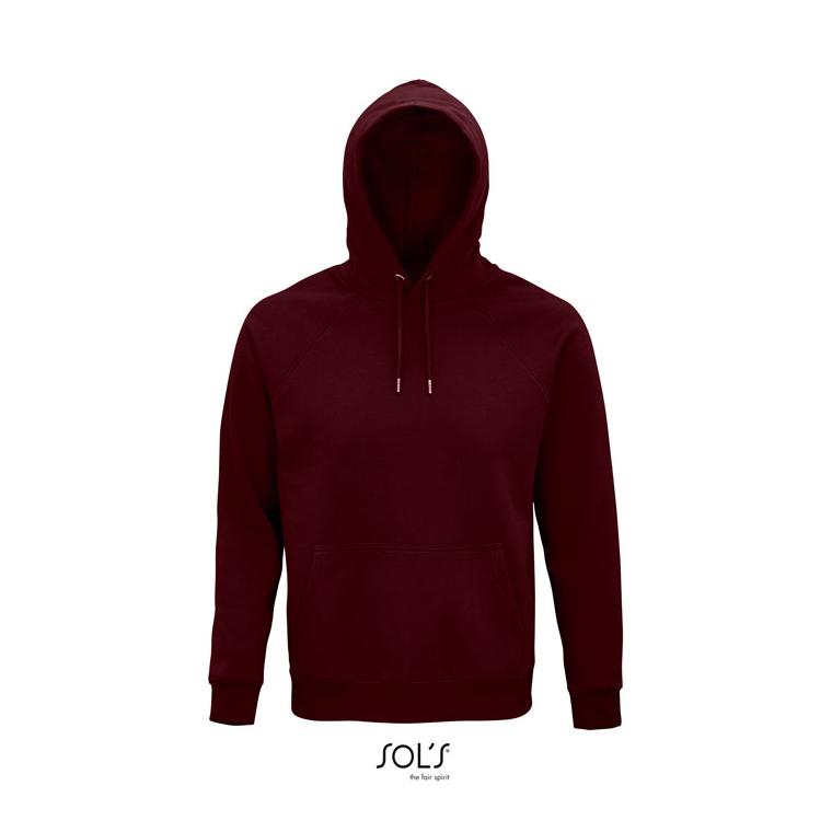 Hanorac cu glugă STELLAR 280 g Burgundy