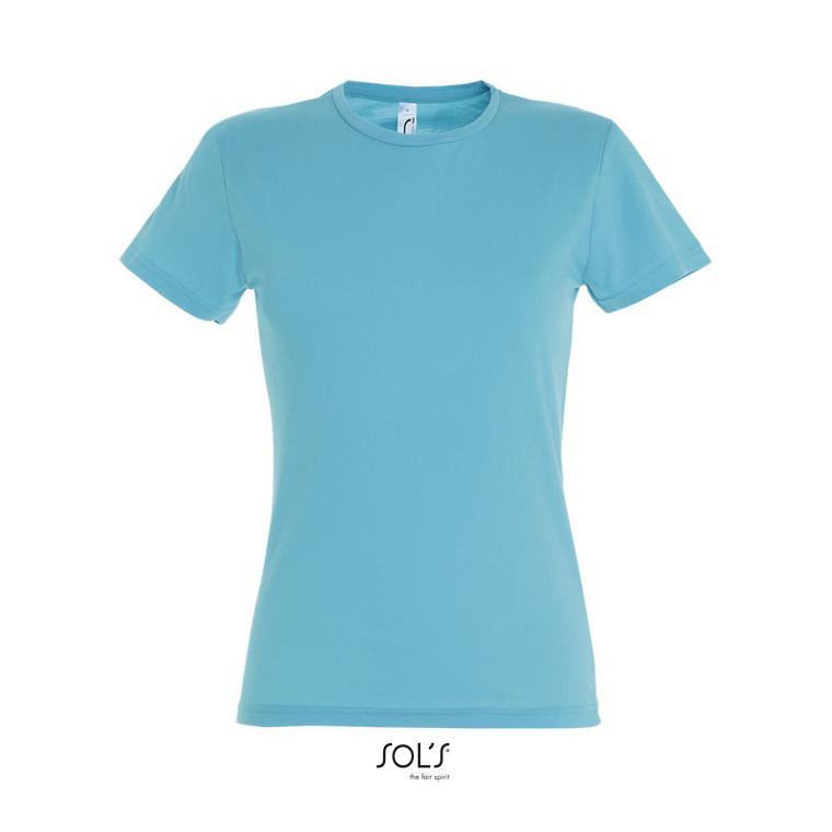 Tricou pentru femei SOL'S MISS150g Albastru Atol S