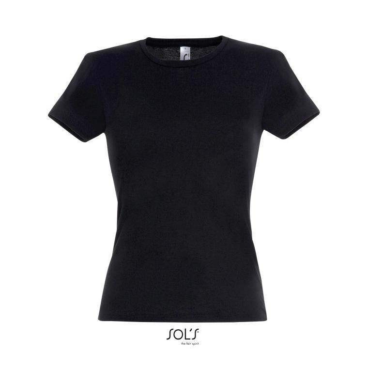Tricou pentru femei SOL'S MISS150g Deep Black XL