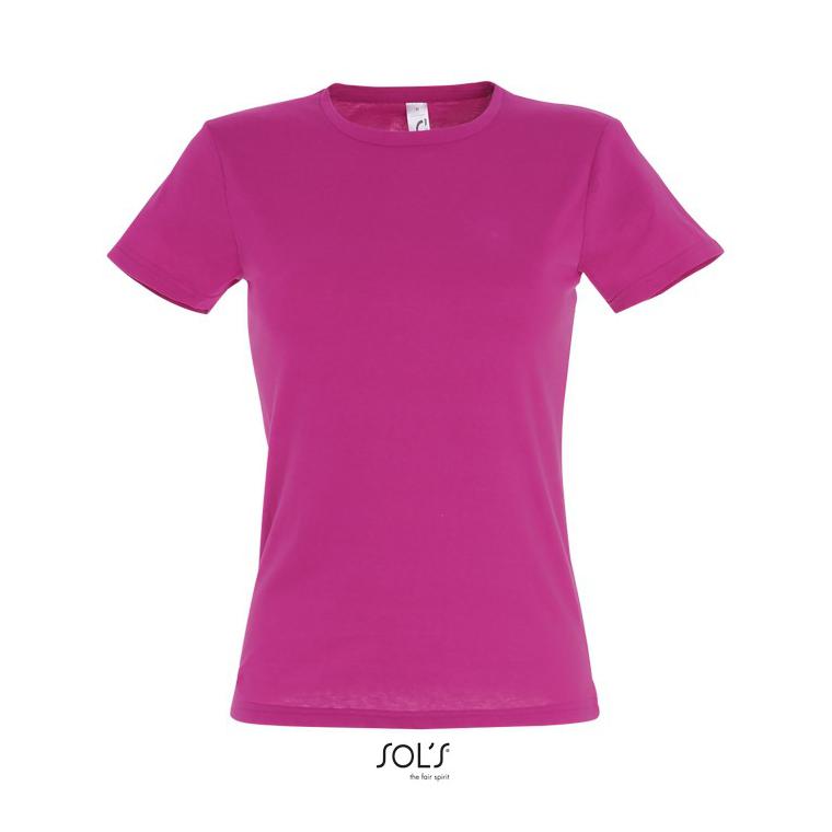 Tricou pentru femei SOL'S MISS150g Fuchsia
