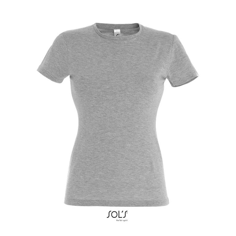 Tricou pentru femei SOL'S MISS150g Gri melange