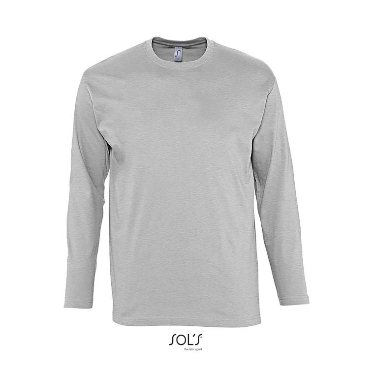 Bluză pentru bărbați SOL'S MONARCH 150g Gri melange 5XL
