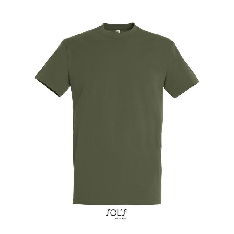 Tricou pentru bărbați SOL'S IMPERIAL Men 190g Army 3XL