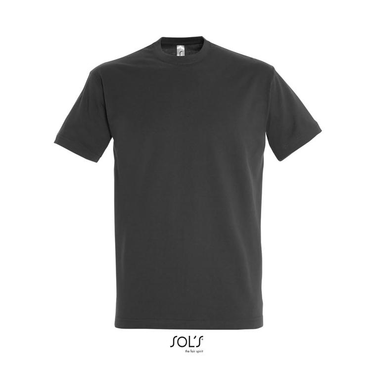 Tricou pentru bărbați SOL'S IMPERIAL Men 190g Gri șobolan 5XL