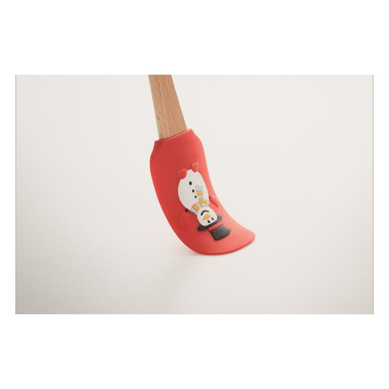 Spatulă de silicon de Crăciun SWEET Roșu