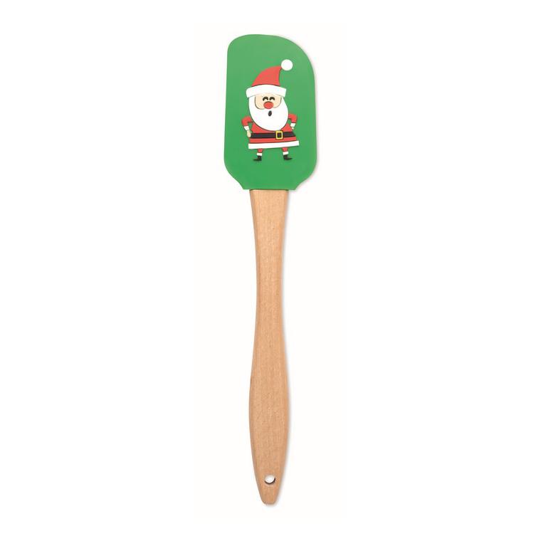 Spatulă de silicon de Crăciun SWEET Verde